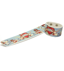 KING OF MY HEART printed wristband wrist strap